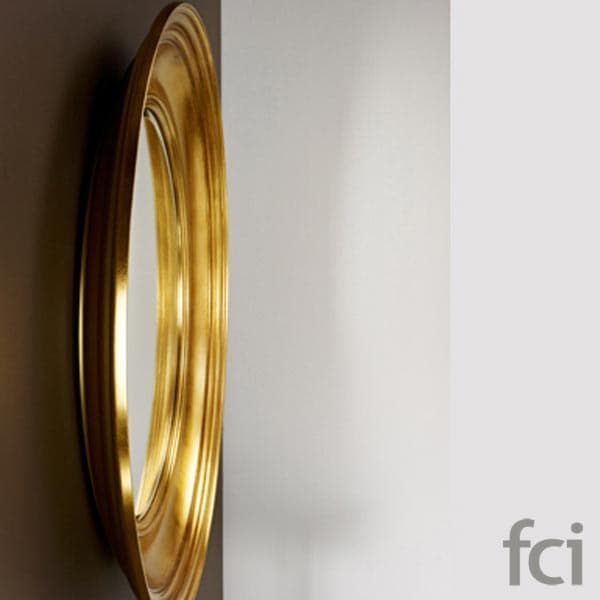 Clara Gold Wall Mirror by Reflections