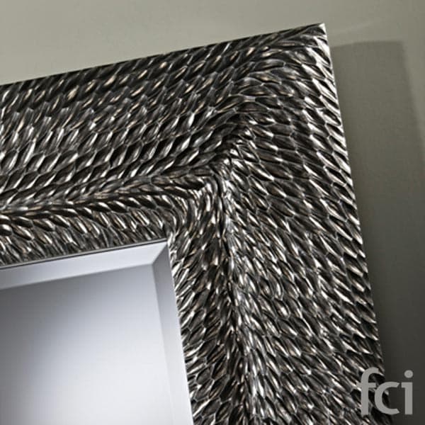 Dragon Silver Wall Mirror by Reflections