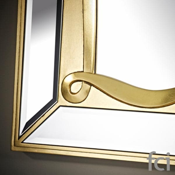 Elegance Gold Wall Mirror by Reflections
