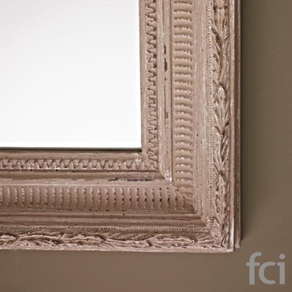 Mini Beige Wall Mirror by Reflections
