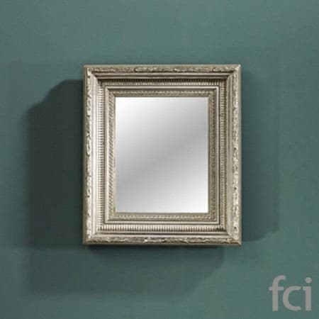 Mini Silver Wall Mirror by Reflections