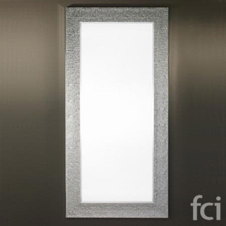 Oslo Silver Xl Wall Mirror by Reflections