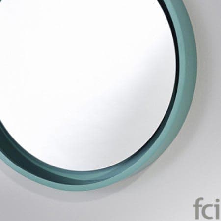 Radius S Blue Wall Mirror by Reflections