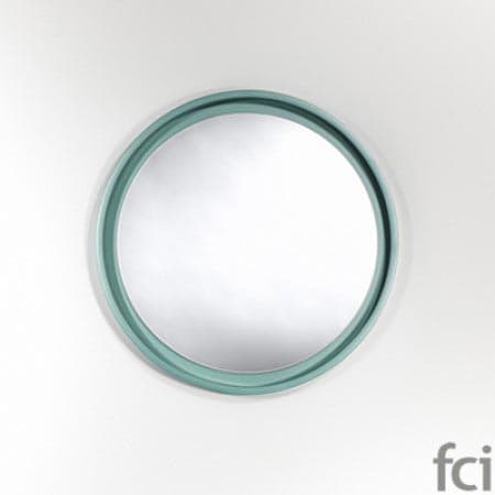 Radius S Blue Wall Mirror by Reflections