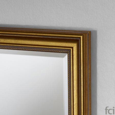 Ankara Gold Small Wall Mirror by Reflections