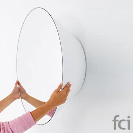 Edvard Free Standing Mirror by Reflections