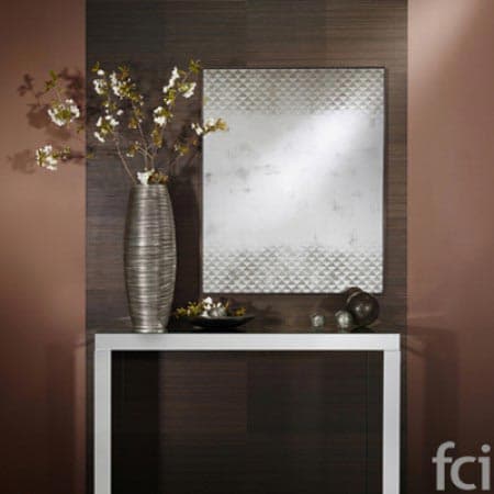 Trea Square Wall Mirror by Reflections