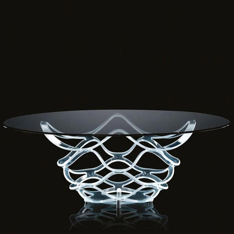 Neolithic 72 Glass Dining Table by Reflex Angelo