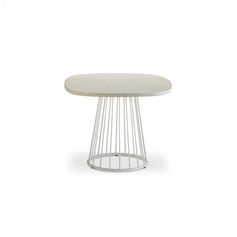 Charme White Outdoor Coffee Table by Roberti Rattan