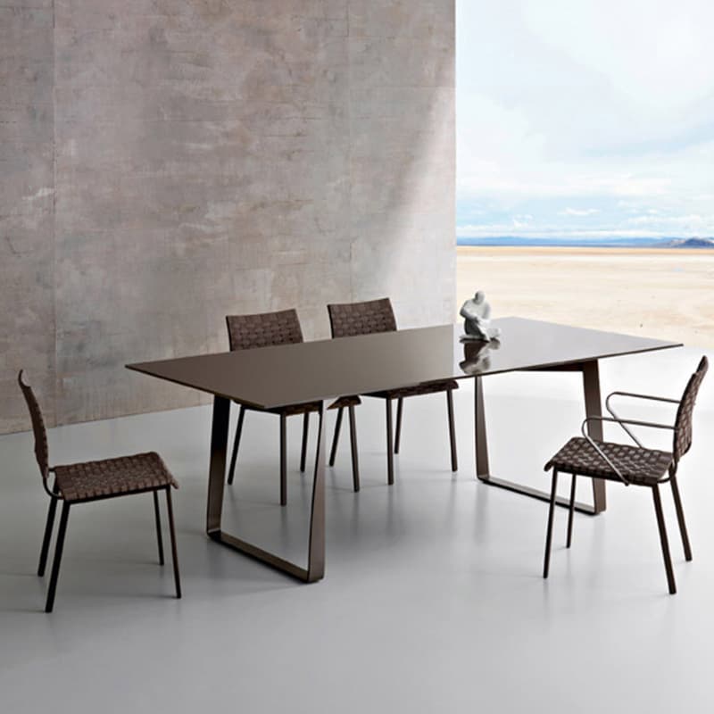 Hamptons Outdoor Table Roberti Rattan FCI London