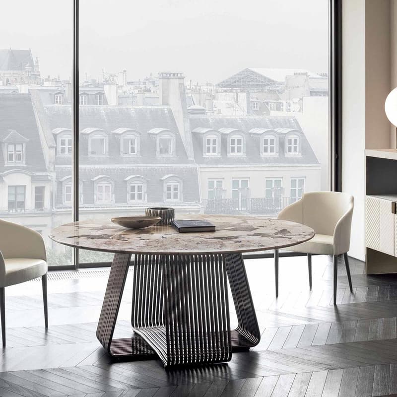 Alyson Round Dining Table by Rugiano