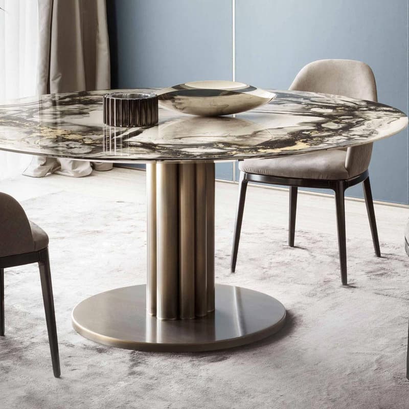 Forest Round Dining Table by Rugiano