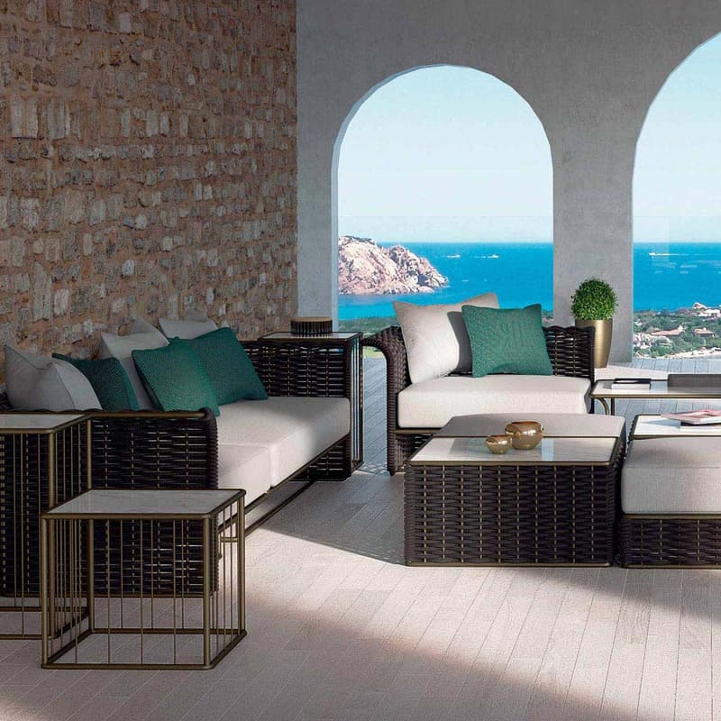 Marina Central 90 Outdoor Sofa by Rugiano