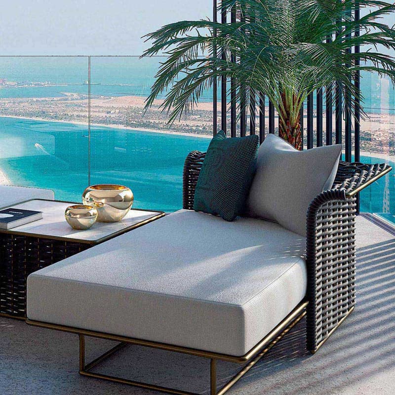 Marina Sun Lounger by Rugiano