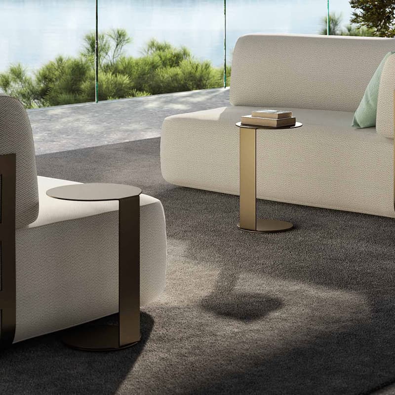Paride Outdoor Side Table by Rugiano