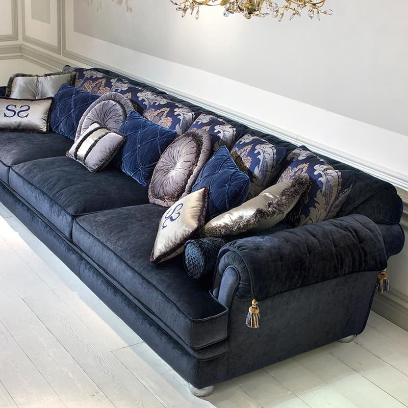 Eduard Grand Blu Sofa by Silvano Luxury