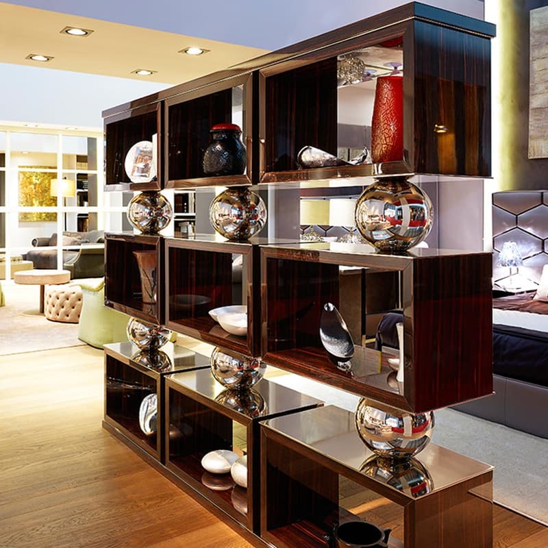Spheres Bookcase by Silvano Luxury