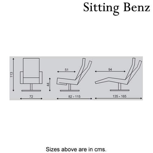 Lionel Recliner by Sitting Benz