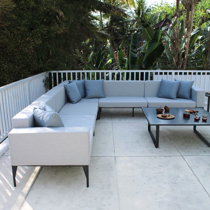 Brenham Corner Outdoor Sofa by Skyline Design