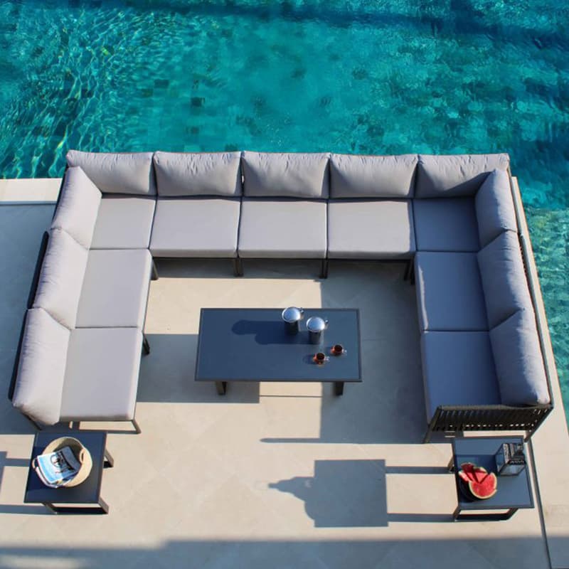 Kitt Corner Outdoor Sofa by Skyline Design
