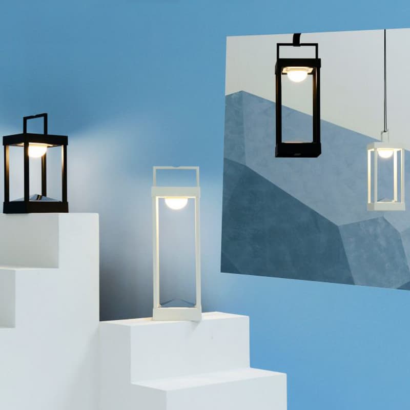 La Parc White Floor Lamp by Skyline Design