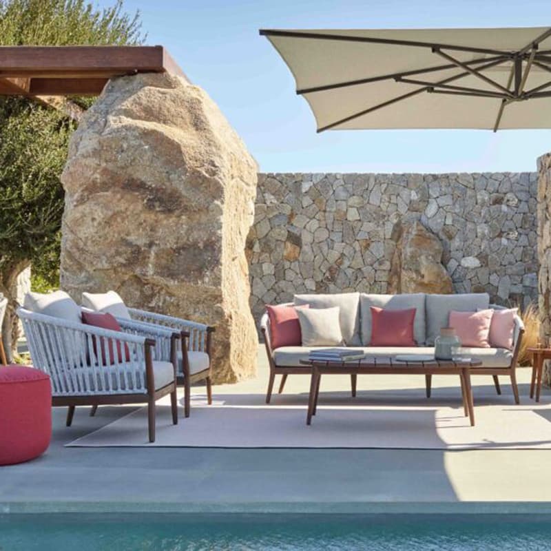 Legna Love Seat Outdoor Sofa by Skyline Design