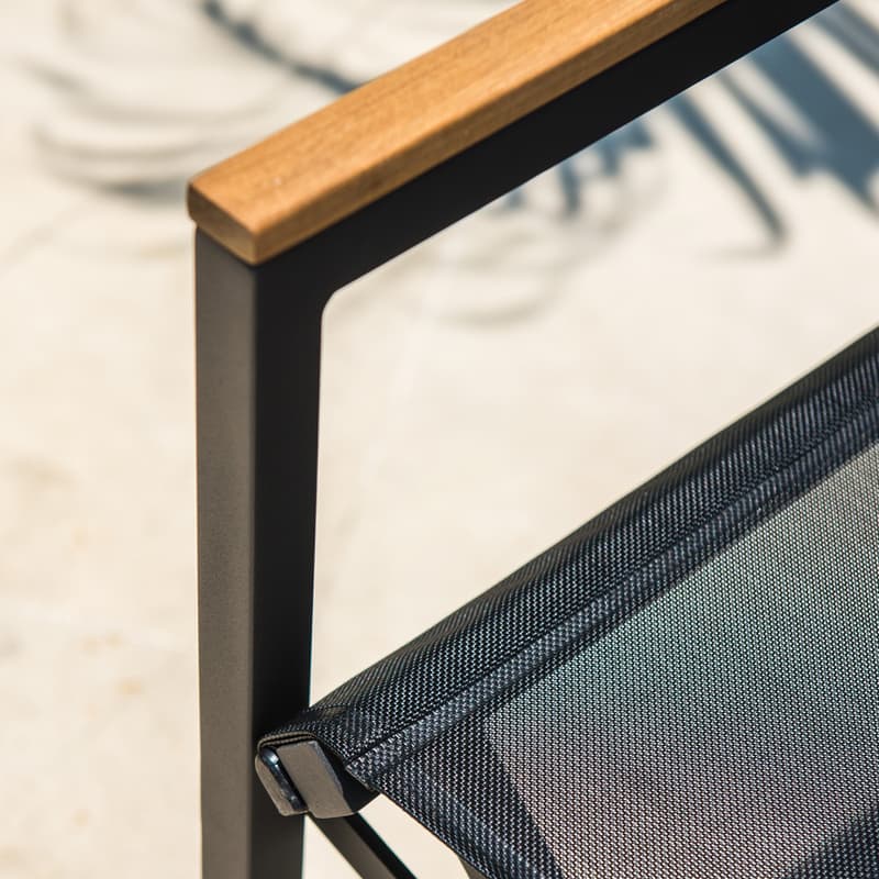 Venice Carbon Outdoor Armchair by Skyline Design
