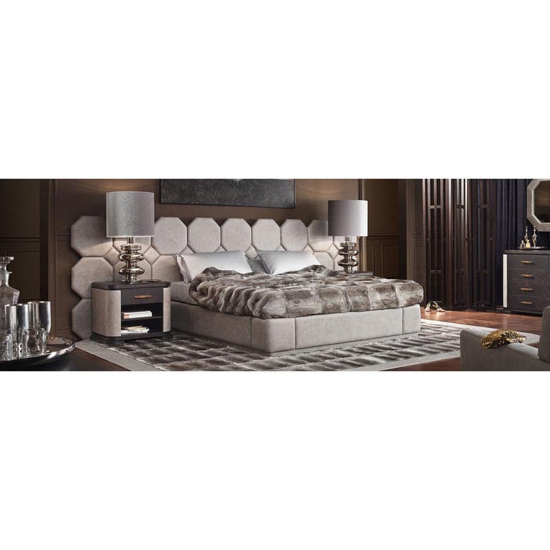 Pascal 380 Double Bed by Smania