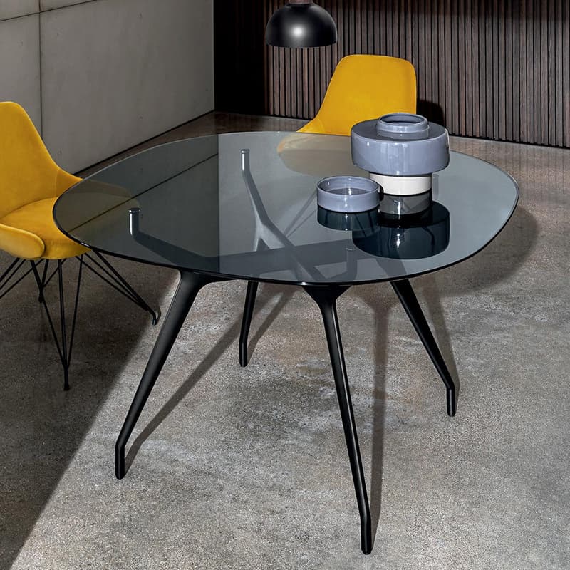 Arkos Shaped Square Dining Table by Sovet Italia