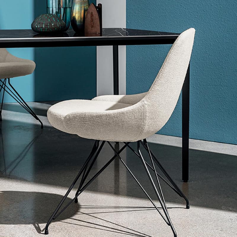 S Wire Will Fall Dining Chair by Sovet Italia