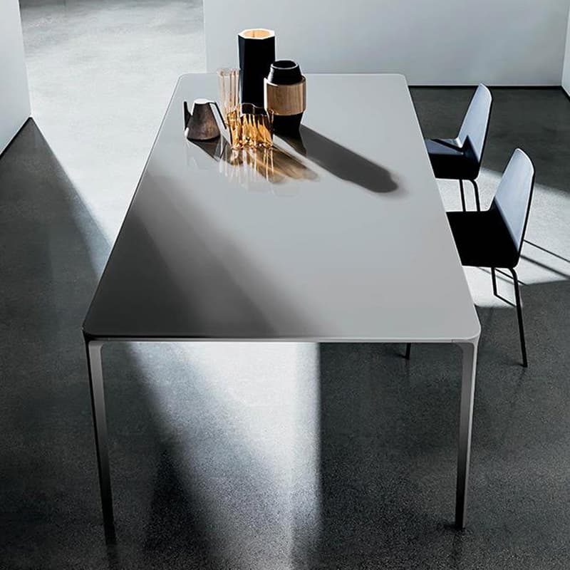 Slim Rectangular Dining Table by Sovet Italia