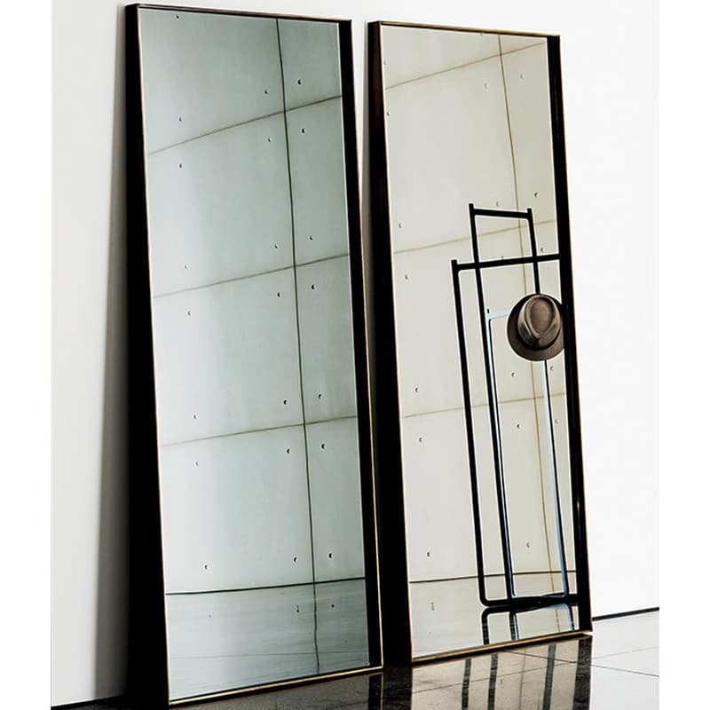 Visual Rectangular Mirror by Sovet Italia