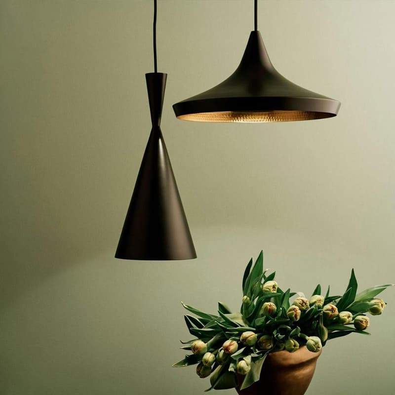 Beat Tall Pendant Lamp by Tom Dixon