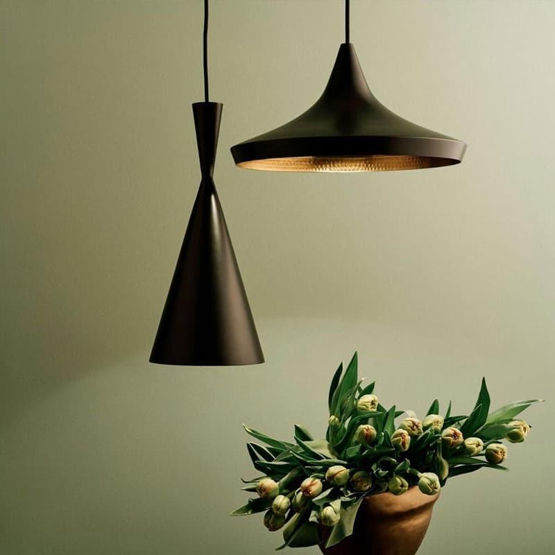 Beat Wide Pendant Lamp by Tom Dixon