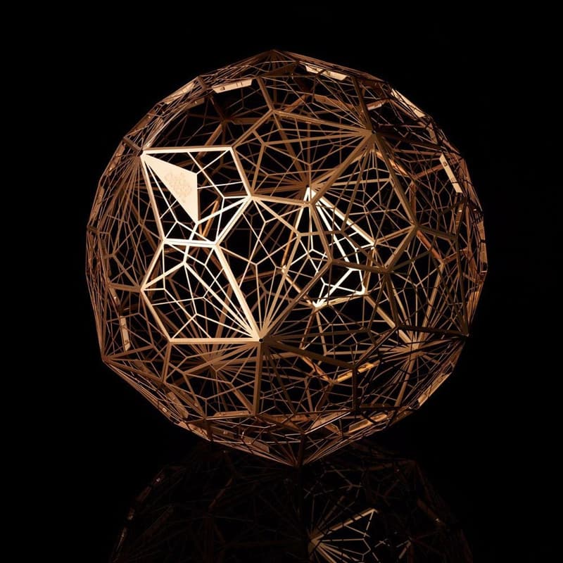 Etch Web Pendant Lamp by Tom Dixon