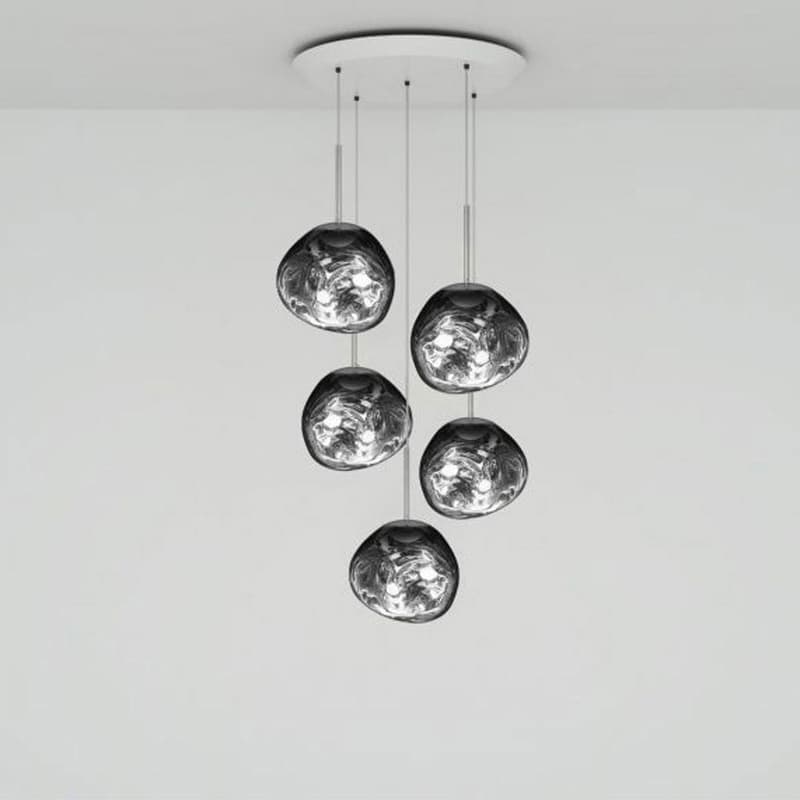 Melt Mini Round Pendant Lamp by Tom Dixon