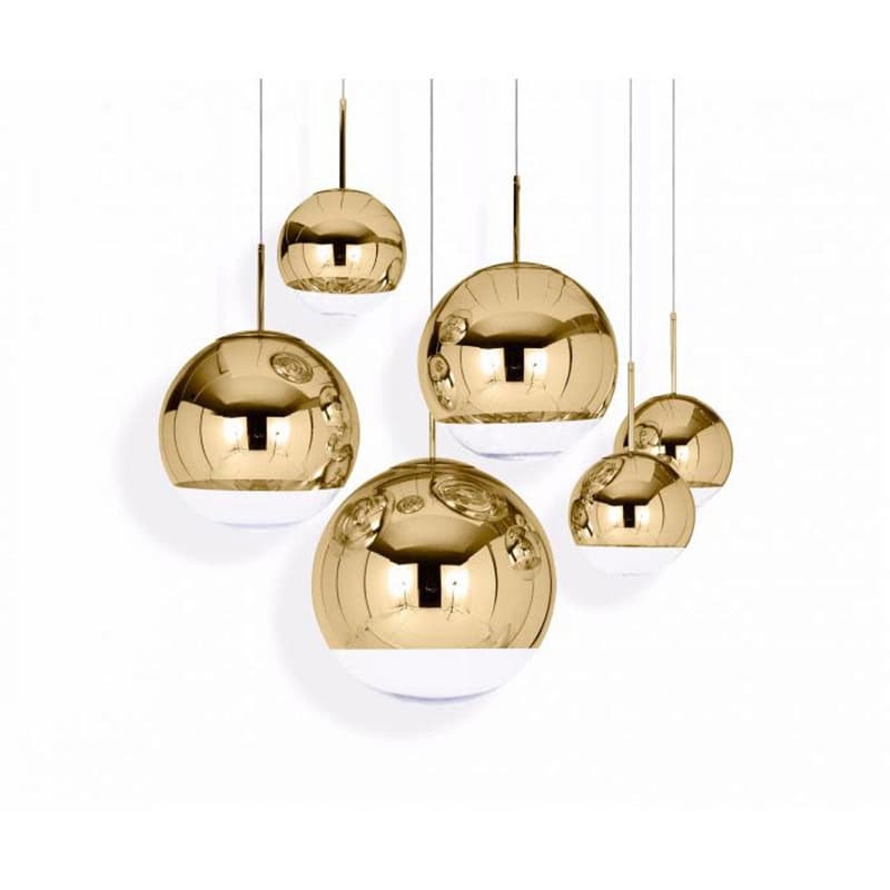 Mirror Ball Pendant Lamp by Tom Dixon