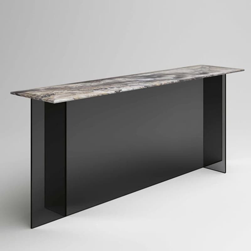 Sestante Stone Console Table by Tonelli Design