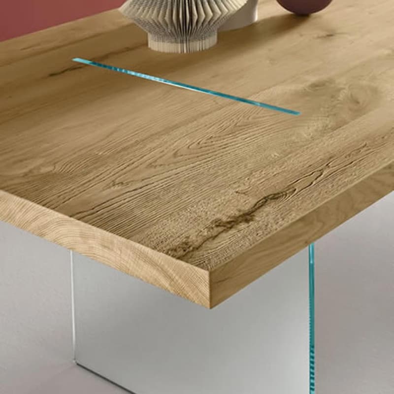 Tavolante Aged Oak Dining Table by Tonelli Design