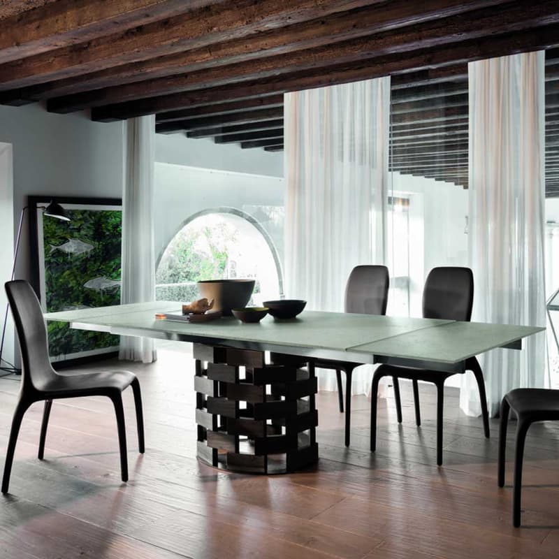 Colosseo And Big Colosseo Dining Table by Tonin Casa