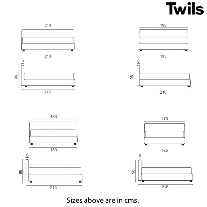 Max Double Bed by Twils
