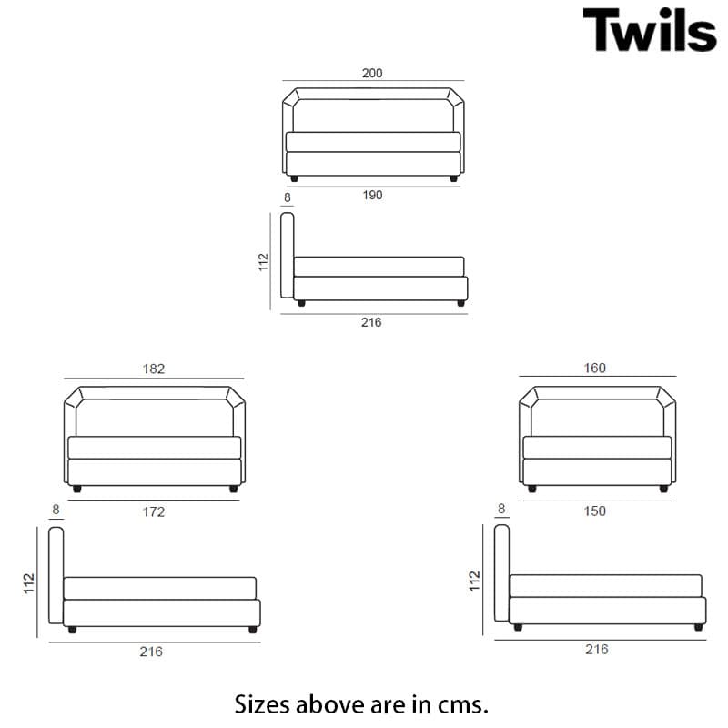 Camille Basso Double Bed by Twils