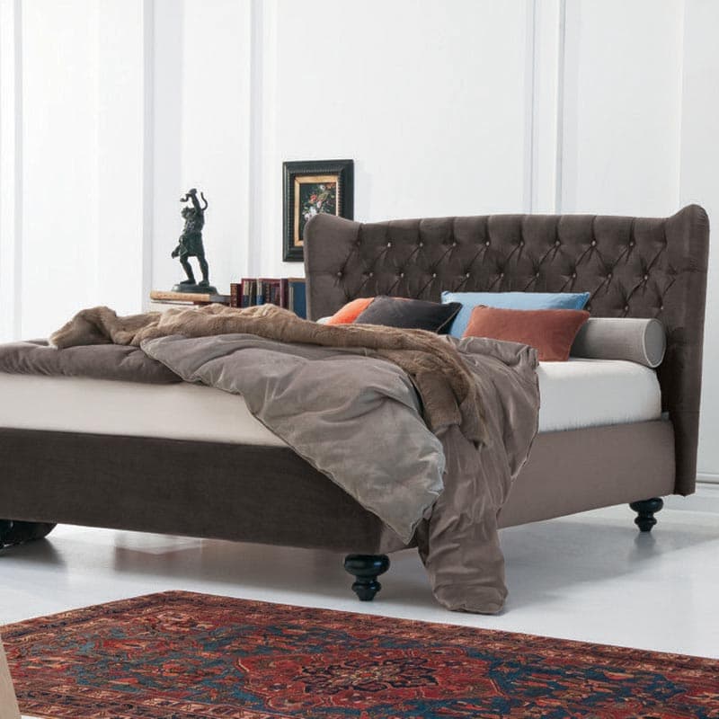 Tommy Capitonne H.28 Double Bed by Twils