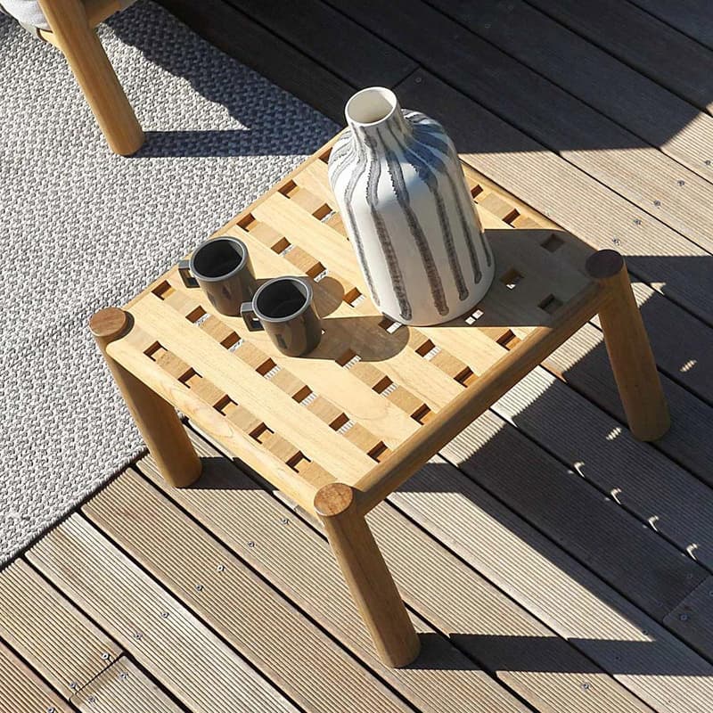 Pevero Square Outdoor Coffee Table by Unopiu