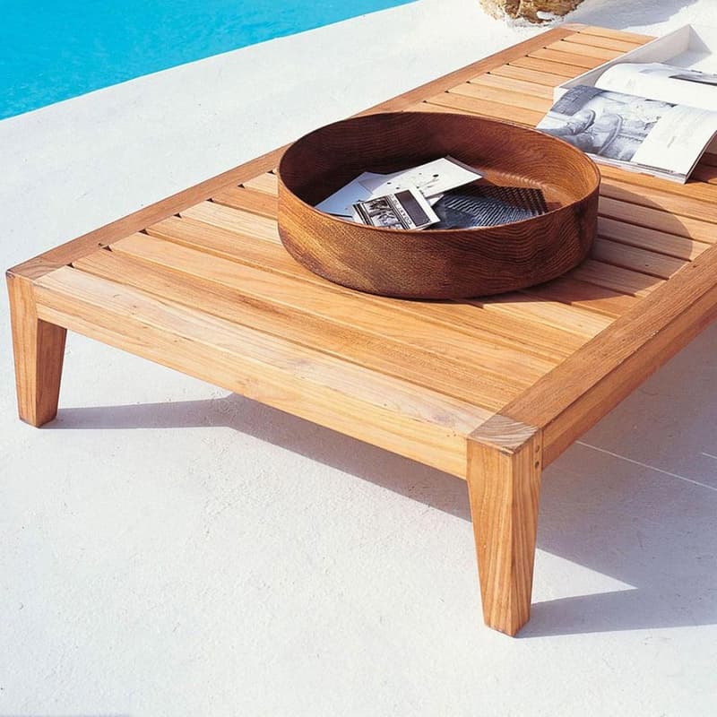 Synthesis Rectangular Outdoor Coffee Table by Unopiu