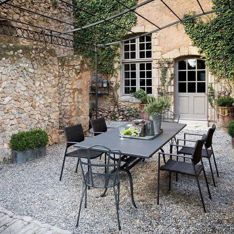 Toscana Rectangular Outdoor Table by Unopiu