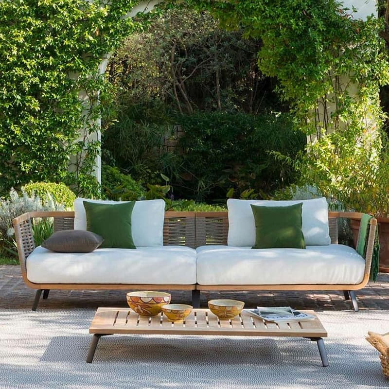 Welcome Rectangular Outdoor Coffee Table by Unopiu