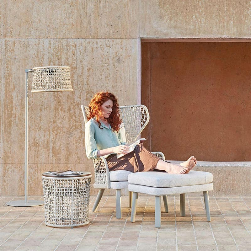 Emma Outdoor Side Table by Varaschin