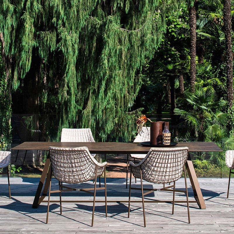 Kolonaki Outdoor Table by Varaschin