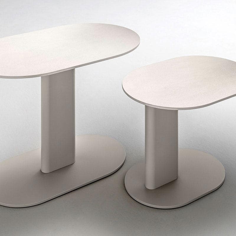 Plinto Outdoor Side Table by Varaschin